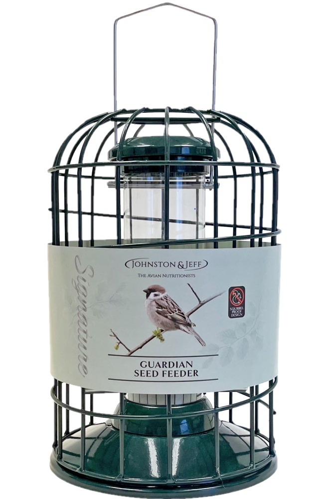 Guardian Squirrel Proof  Seed Feeder Green Cast  NEW